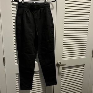 Vixen by Micheline Pitt Cigarette Pants Black - Size Medium